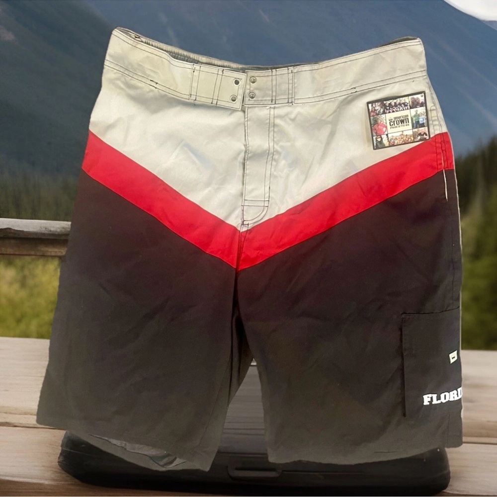 NWT-American Crown Board Shorts Quick Drying Florida Style Size Xl ￼